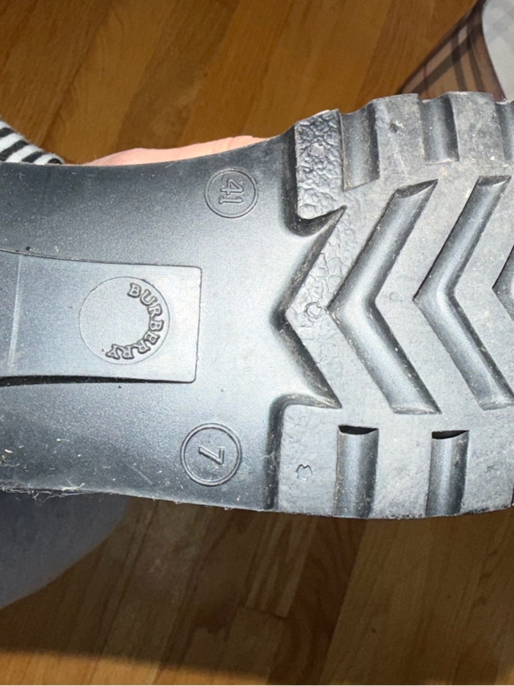 Authentic Burberry Rainboots - Picture 4 of 4